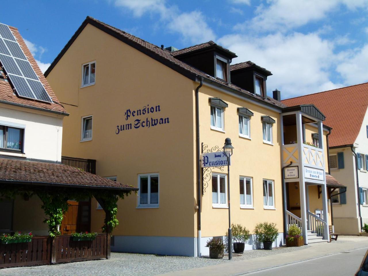 Pension "Zum Schwan" Muhr am See Екстериор снимка